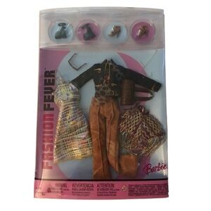 RARE Mattel Fashion Fever Barbie Doll Outfit ~ Gift Set, New in packaging.